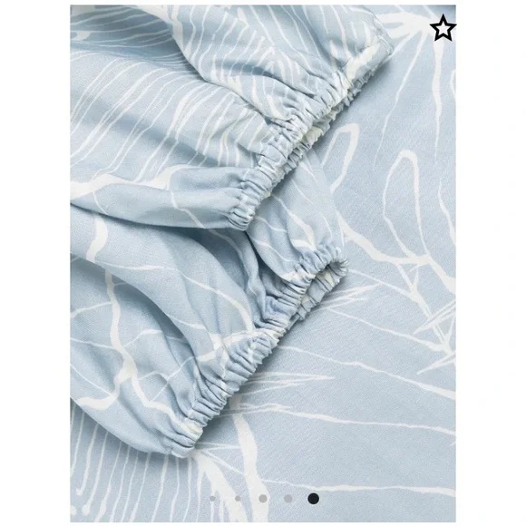 Marchesa Notte Short Puff Sleeve Dress - Picture 7 of 10